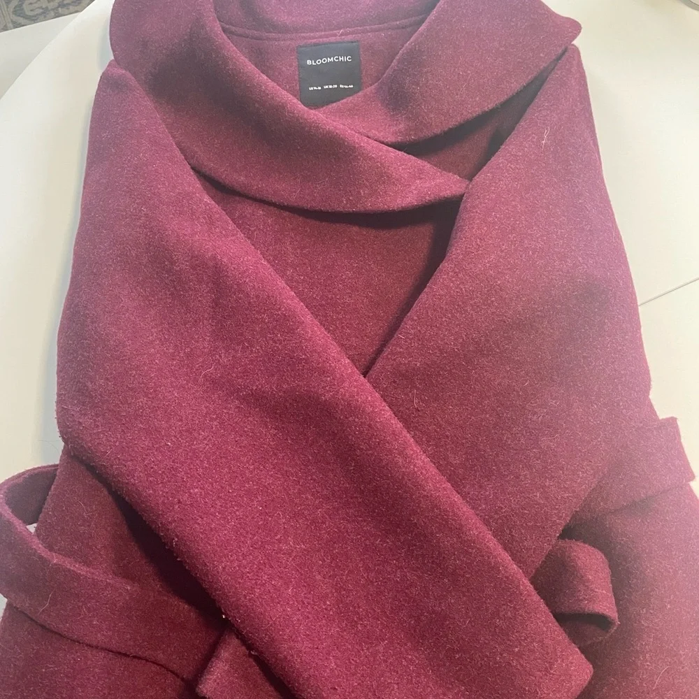 BloomChic Deep Cranberry Outerwear